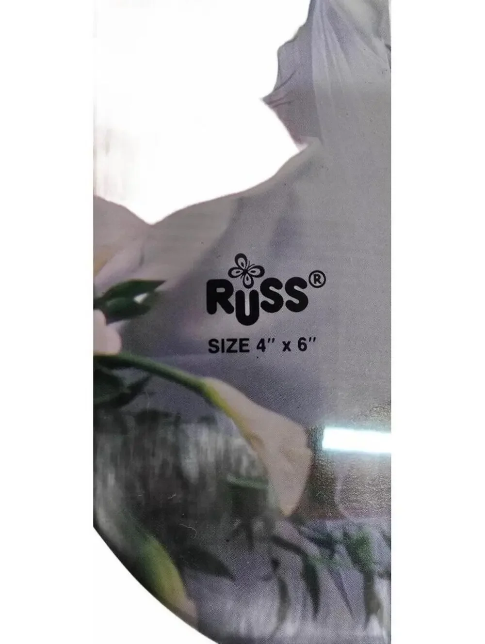 1990's Russ Wedding Day Multi-Photo Picture Frame